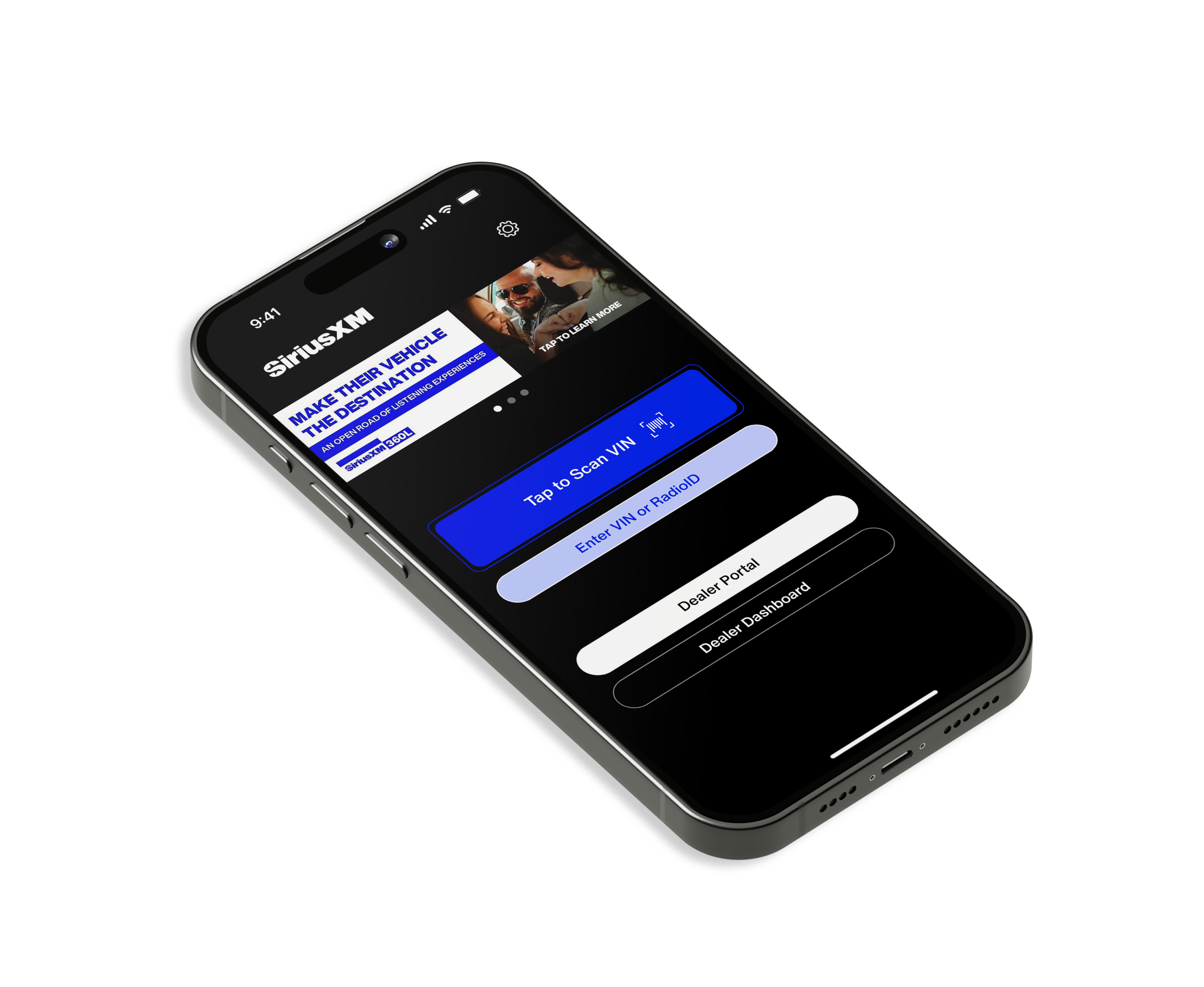 Sirius XM Dealer App